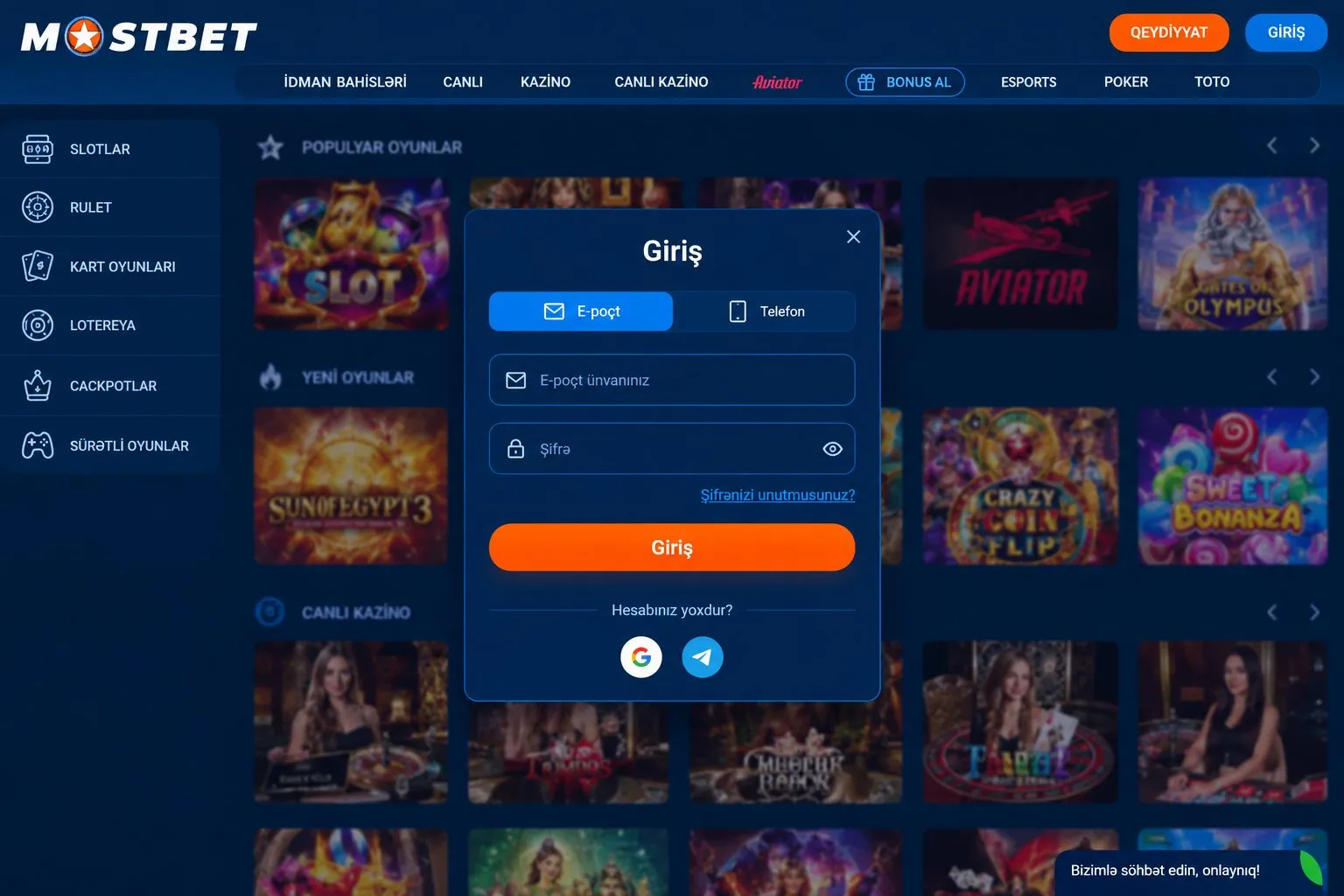 Mostbet Mobil Tətbiqdə Qeydiyyat və Hesaba Giriş — Mostbet indir